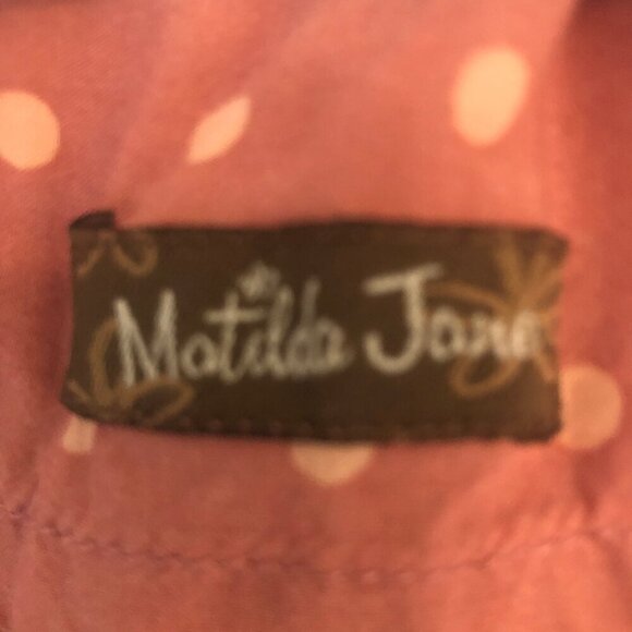 Matilda Jane mixed-print midi skirt w/ pockets sz S - Picture 5 of 9